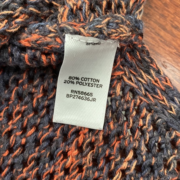 Rubbish Scoop Neck Loose Knit Hombre Sweater - Picture 7 of 10